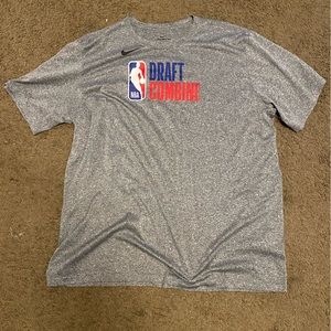 Gray Nike NBA Draft Combine shirt
